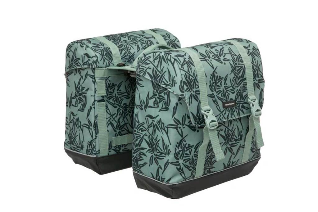 Dubbele-Fietstas-New-Looxs-Alba-Double-MIK-Bamboo-Green-42L Dubbele-Fietstas-New-Looxs-Alba-Double-MIK-Bamboo-Green-42L